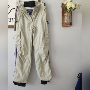 4 For $40 Beige Obermeyer Winter Sports Snow Pants Size 8